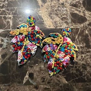 Beautiful hand-made earring